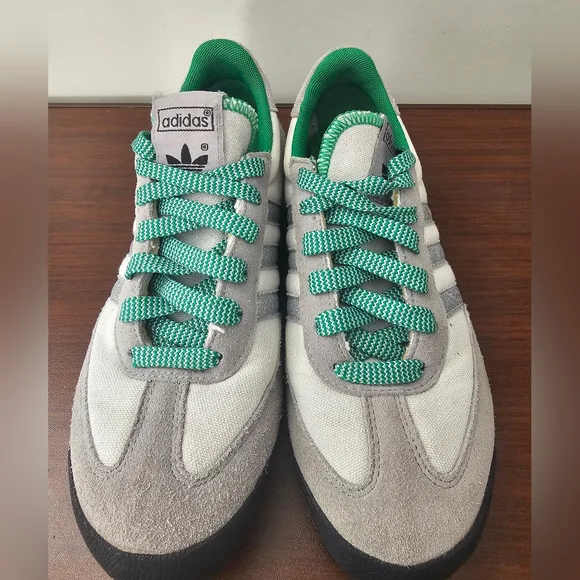 ADIDAS DragonTrainers Men's Gray & Green Sneakers, Shoes - Picture 5 of 9